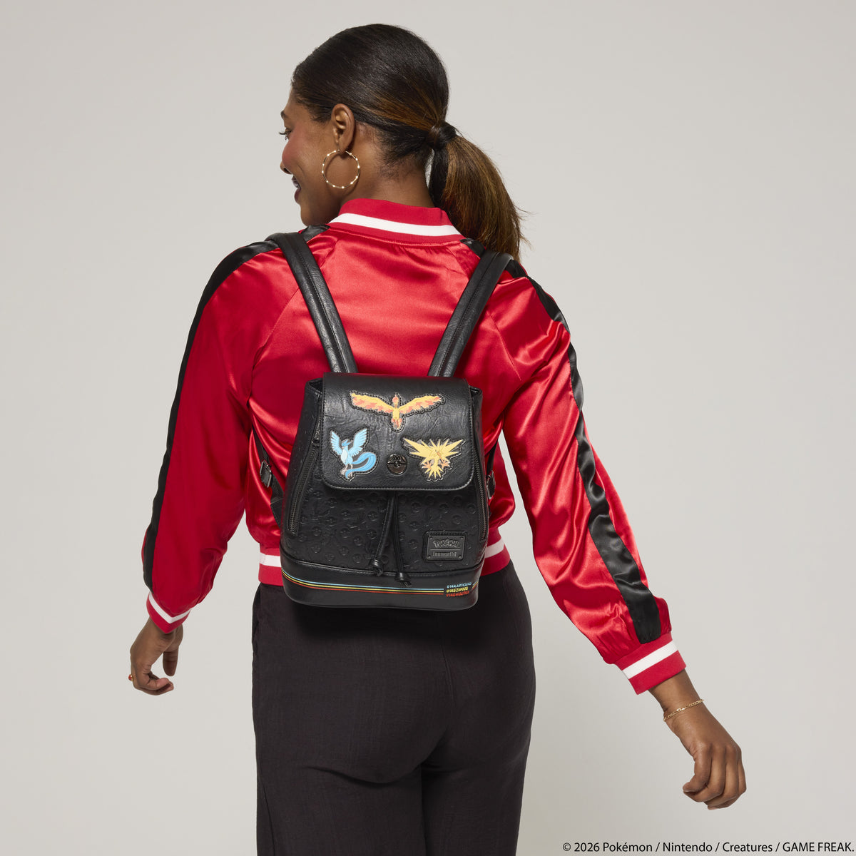 Pokémon Legendary Birds and Beasts Drawstring Mini Backpack - US 1438