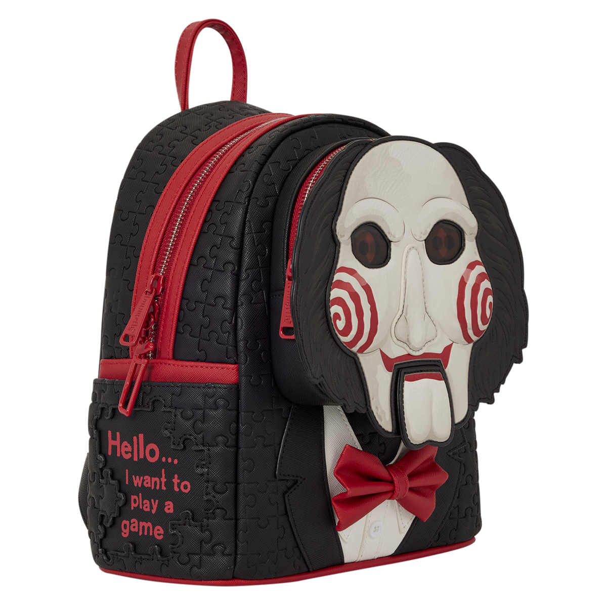 Saw Exclusive Billy Puppet Lenticular Cosplay Mini Backpack - US 6234