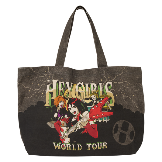 Scooby-Doo! Hex Girls World Tour Oversized Canvas Tote Bag - US 6982