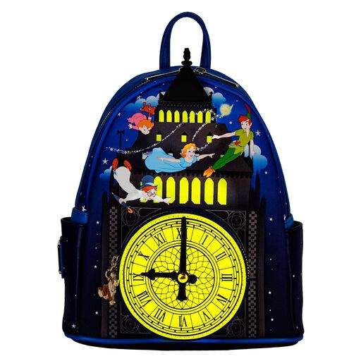 Peter Pan Clock Glow in the Dark Mini Backpack - US 4889
