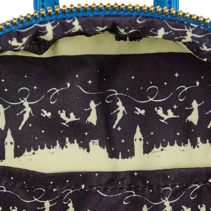 Peter Pan Clock Glow in the Dark Mini Backpack - US 4889