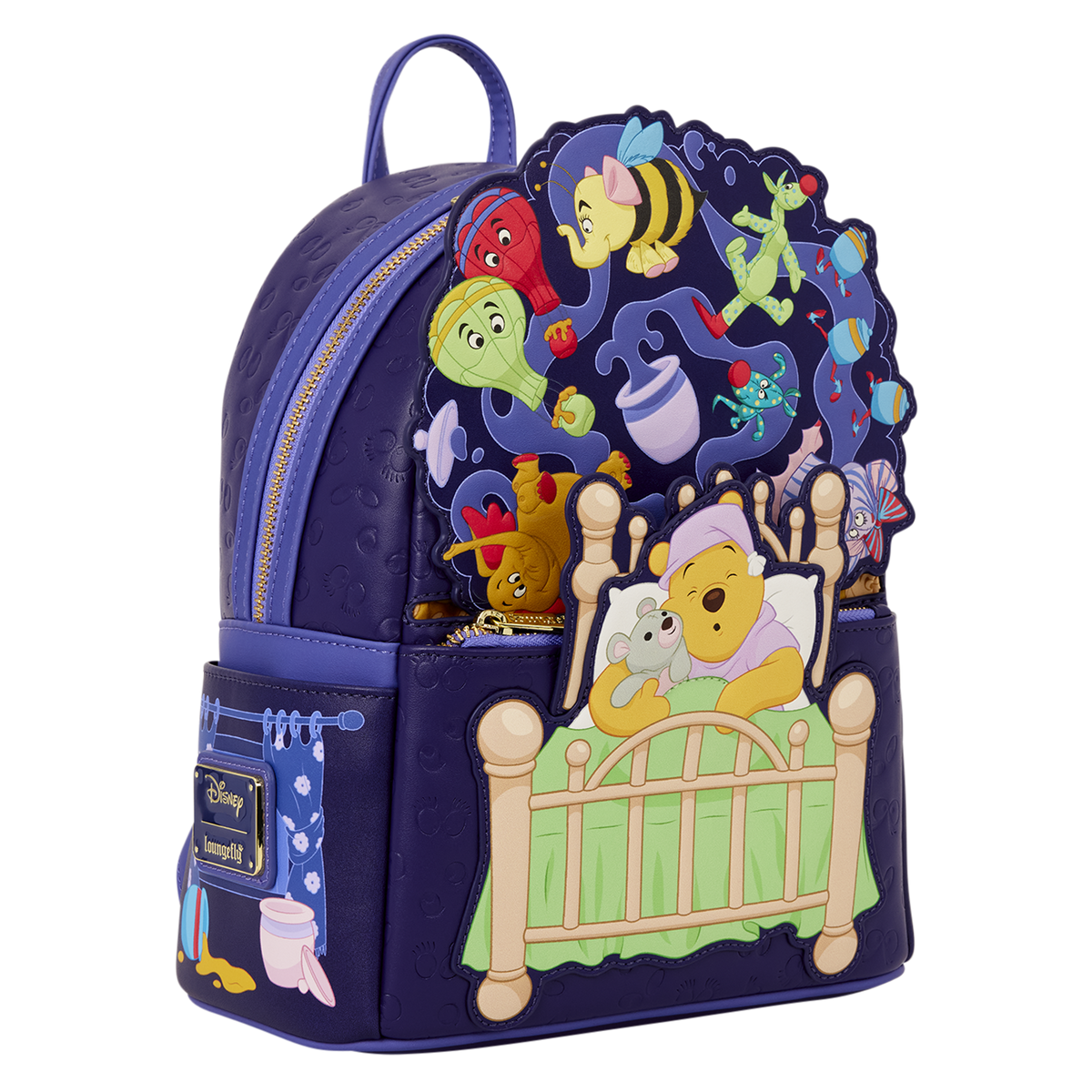 D23 Exclusive Winnie the Pooh Heffalumps & Woozles Mini Backpack - US 5052