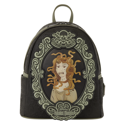 The Haunted Mansion Exclusive Medusa Portrait Light-Up Glow Mini Backpack - US 7588