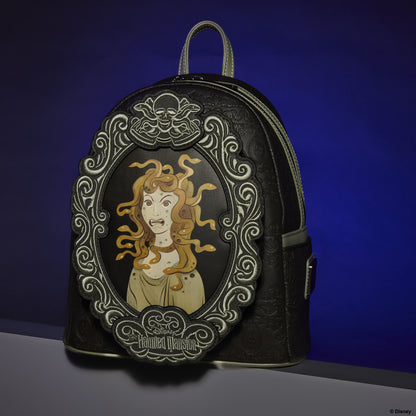 The Haunted Mansion Exclusive Medusa Portrait Light-Up Glow Mini Backpack - US 7588