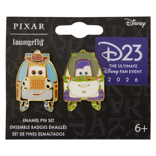 D23 Exclusive Toy Car Story 2-Pack Pin Set - US 8477