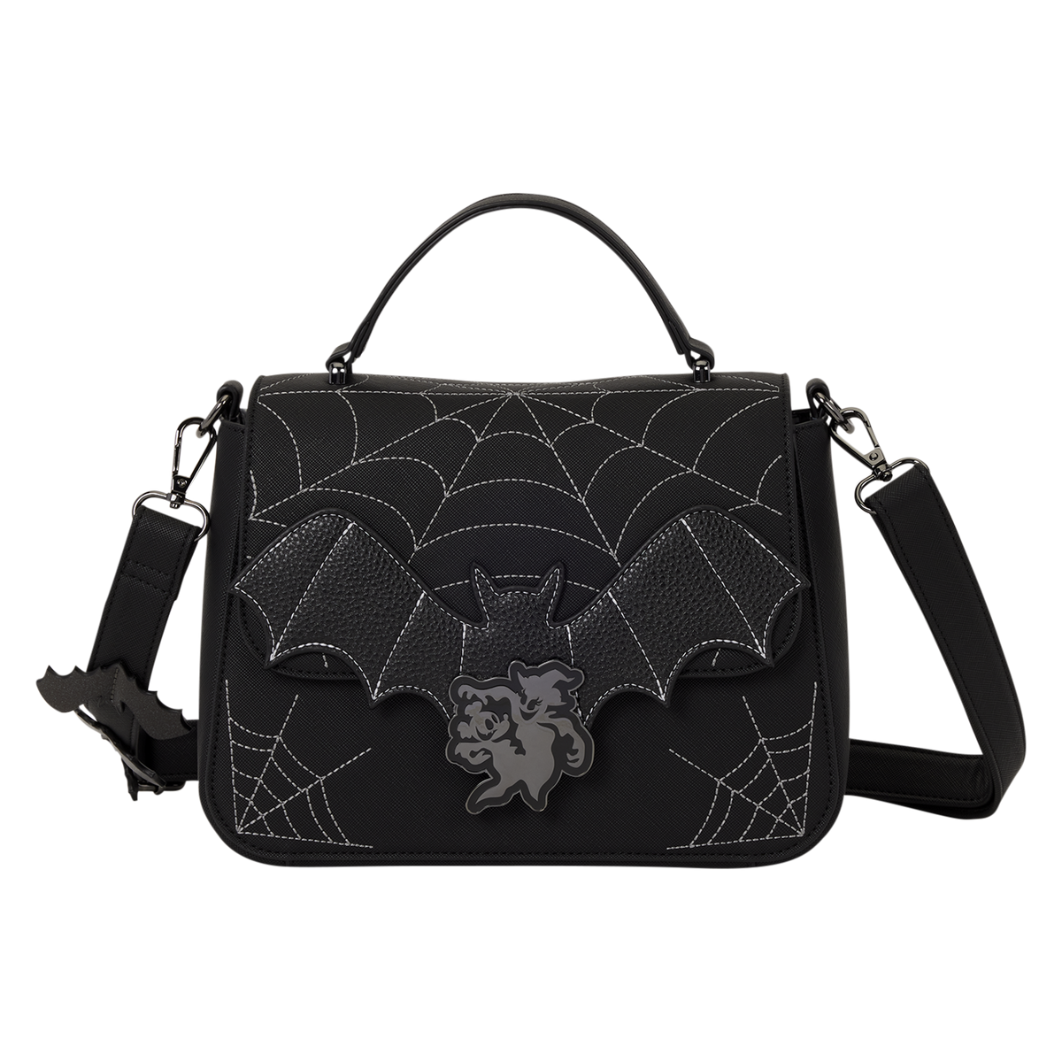Mickey & Minnie Spiderweb & Bats Crossbody Bag - US 8126