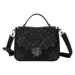 Mickey & Minnie Spiderweb & Bats Crossbody Bag - US 8126