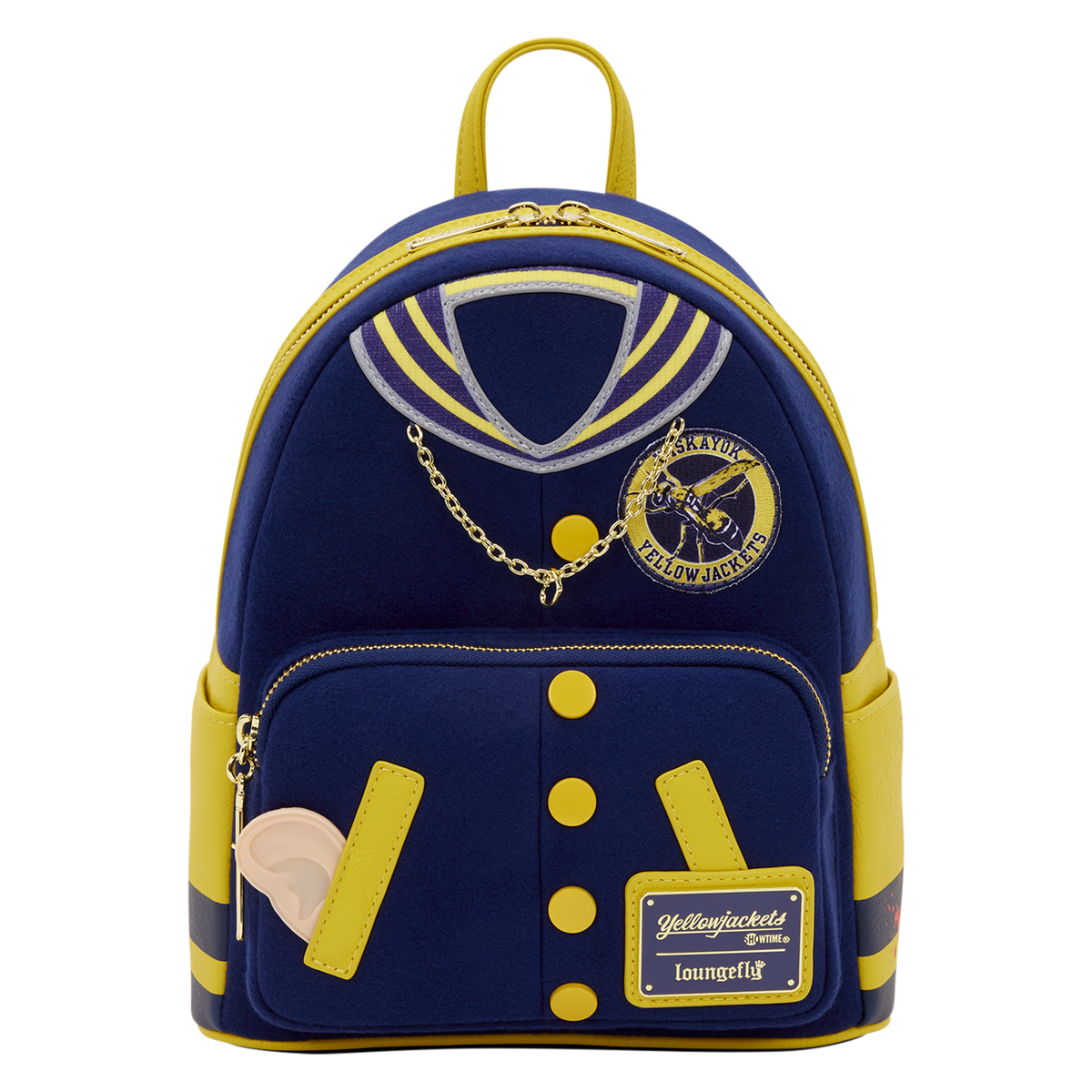 Yellowjackets Exclusive Varsity Jacket Cosplay Mini Backpack - US 5176
