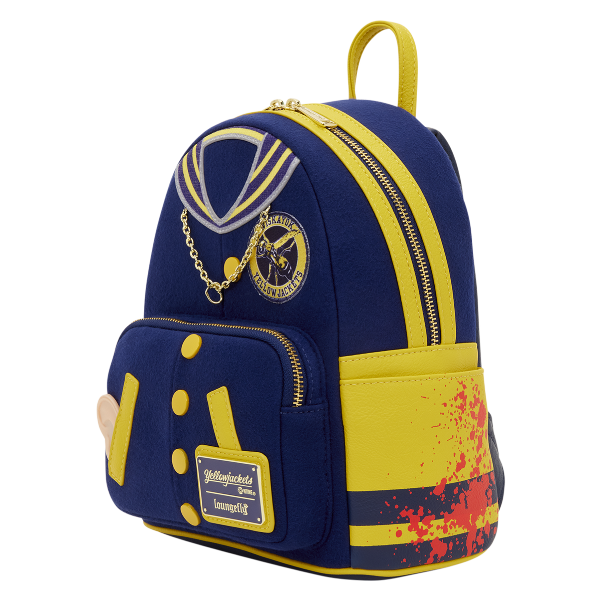 Yellowjackets Exclusive Varsity Jacket Cosplay Mini Backpack - US 5176
